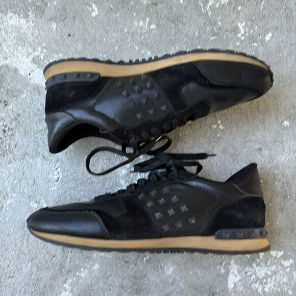 Valentino rock runner black sneakers - Picture 2 of 10